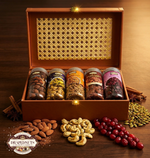 Royal Cane Lid Premium Gourmet Hamper (5 Jar Collection) by Drapednuts view 4