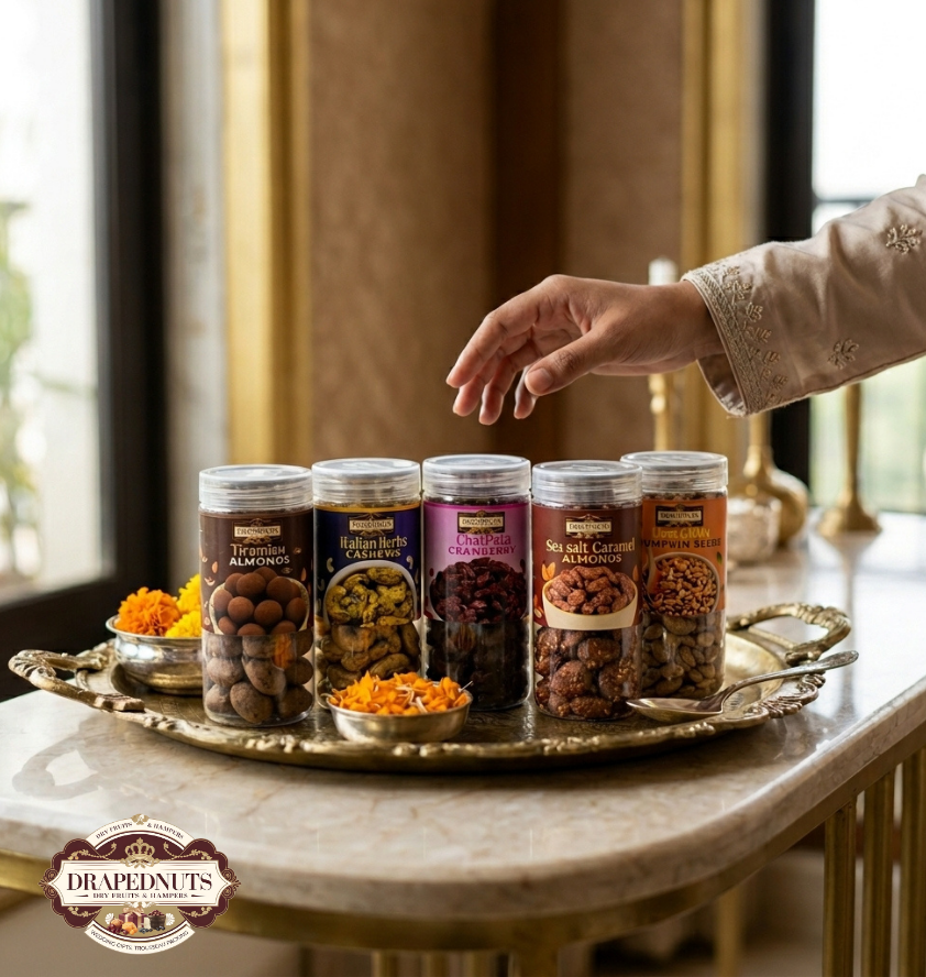 Royal Cane Lid Premium Gourmet Hamper (5 Jar Collection) by Drapednuts - view 5