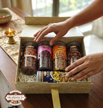 Classic Family Gourmet Dry Fruit Gift Box (5 Jar Collection) by Drapednuts view 1
