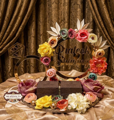 Fairy Light Ring Platter – LED Name Acrylic Glam Ceremony Tray