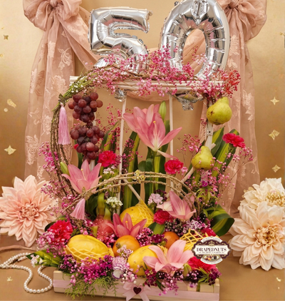 Classic Five Fruit Luxury Hamper | Timeless Premium Gift Basket India