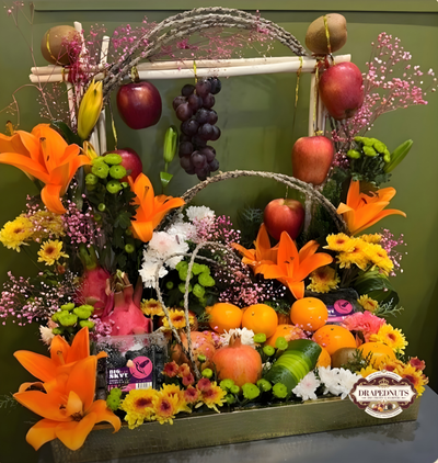 Grand Royal Ultra Luxury Exotic Fruit Hamper | Premium VIP Gift Basket India ₹19,999