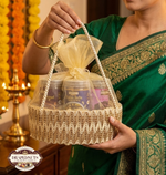 Luxury Dry Fruit Basket Hamper 5 Jar by Drapednuts view 4