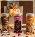 Minimal Dry Fruit Gift Bag 3 Jar by Drapednuts view 3