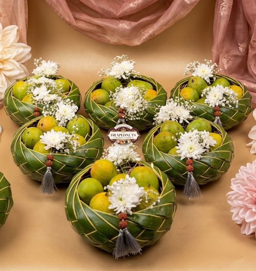 Mango Special Hamper – Premium Fresh Mango Luxury Basket – Premium Fresh Fruit Gift Hamper by Drapednuts Mumbai