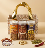 Classic Dry Fruit Gift Bag 3 Jar by Drapednuts view 3
