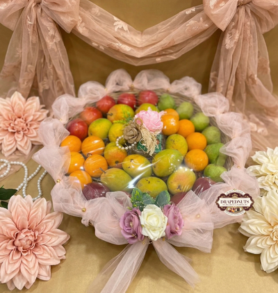 Harvest Season Bulk Fruit Hamper | Large Premium Fresh Fruit Gift Basket India