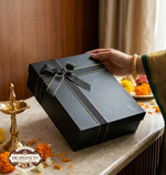 Midnight Luxe Gourmet Dry Fruit Gift Box (4 Jar Collection) by Drapednuts view 4