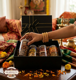 Midnight Luxe Gourmet Dry Fruit Gift Box (4 Jar Collection) by Drapednuts view 8