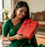 Classic Red Dry Fruit Gift Box 3 Jar by Drapednuts view 7