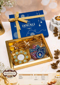 The Festive Glow Diwali Hamper – Drapednuts Diwali gift hamper