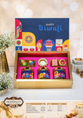 The Festive Crunch Diwali Hamper – Drapednuts Diwali gift hamper