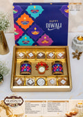 The Regal Indulgence Diwali Hamper – Drapednuts Diwali gift hamper