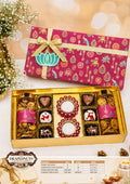 The Golden Delights Diwali Hamper – Drapednuts Diwali gift hamper