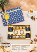 The Silver Celebration Diwali Hamper – Drapednuts Diwali gift hamper