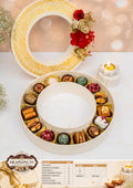 The Royal Dry Fruit Diwali Hamper – Drapednuts Diwali gift hamper