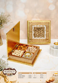 The Lotus Light Diwali Hamper – Drapednuts Diwali gift hamper