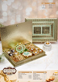 The Brass Heritage Diwali Hamper – Drapednuts Diwali gift hamper
