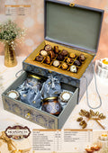 The Lotus Blossom Diwali Hamper – Drapednuts Diwali gift hamper
