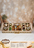 The Grand Peacock Diwali Hamper – Drapednuts Diwali gift hamper