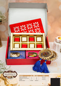 The Shubh Festivity Diwali Hamper – Drapednuts Diwali gift hamper