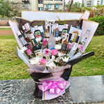 Luxury Alcohol & Lindt Chocolate Bouquet – Premium Celebration Edition by Drapednuts view 3