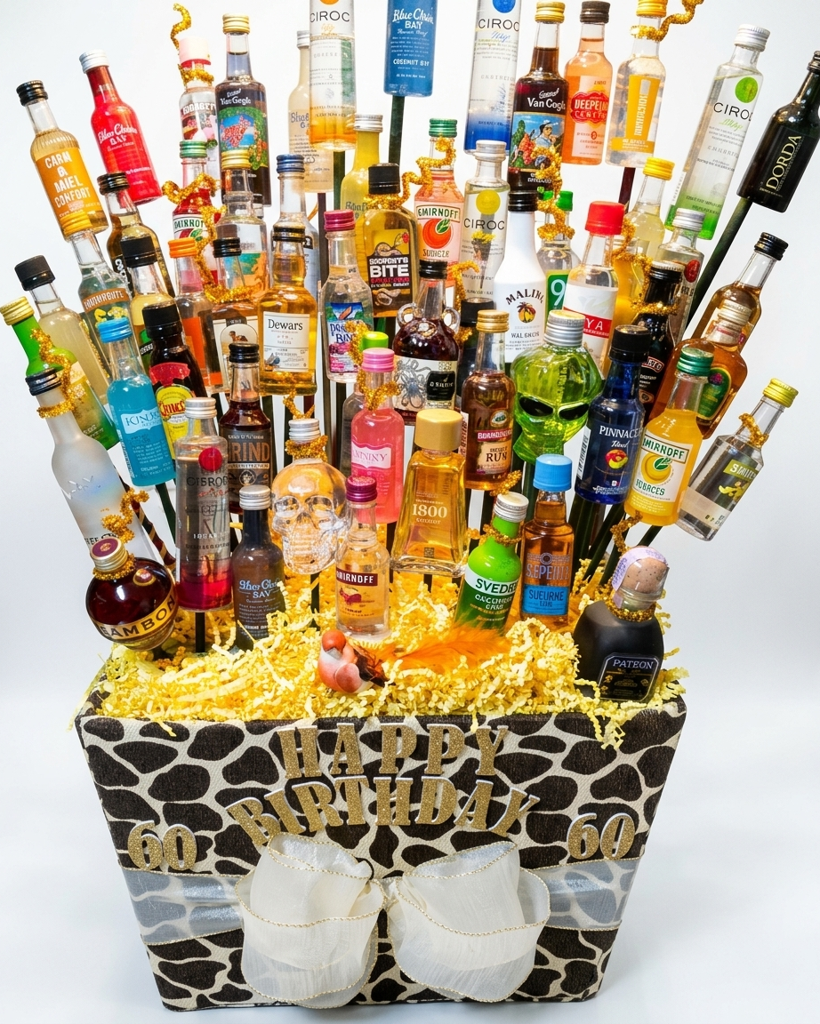 World Spirits Collection – 60th Birthday Grand Spirits Bouquet
