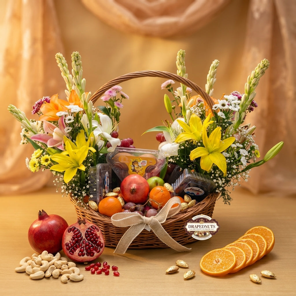Luxury Fruit Hamper – Imported Avocado & Blueberry Exotic Basket