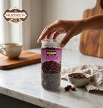 Chatpata Cranberry | Premium Flavoured Dry Fruit Jar | 175g | Drapednuts 5