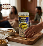 Italian Herb Cashews | Premium Flavoured Nuts Jar | 150g | Drapednuts view 3