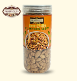 Lime Chilly Flavoured Pumpkin Seeds | Premium Snack Jar | 175g | Drapednuts view 7