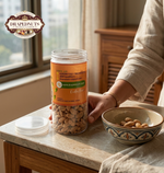 Lime Chilly Flavoured Pumpkin Seeds | Premium Snack Jar | 175g | Drapednuts view 2