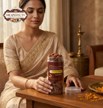 premium sea salt caramel almonds bottle luxury dry fruit gift jar 175g Drapednuts view 7