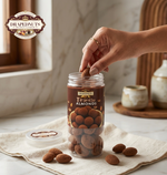 Tiramisu Almonds | Premium Flavoured Nuts Jar | 200g | Drapednuts view 8