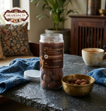 Tiramisu Almonds | Premium Flavoured Nuts Jar | 200g | Drapednuts view 5