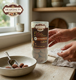 Tiramisu Almonds | Premium Flavoured Nuts Jar | 200g | Drapednuts view 4
